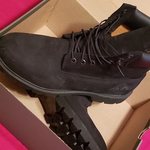 Black timberland  boots